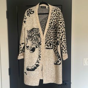 Cassidy Place Leopard Cardigan